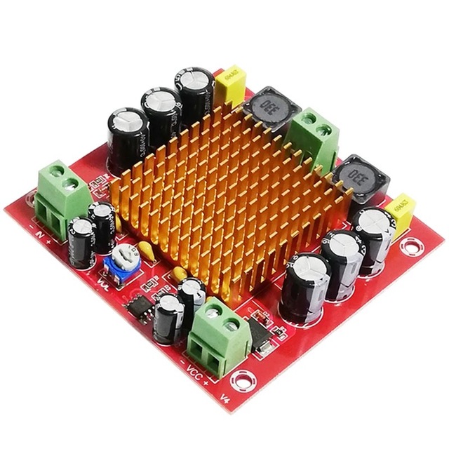 Mono Channel 150W TPA3116D2 Digital Audio Amplifier Board Module NE5532 Front Stage Board 12V/24V