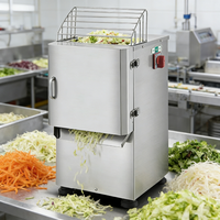 Verstelbare Aardappel- en Fruit Snijmachine YYHB-QP20 Chipsdroger 1-8mm Dikte-instelling 1100W Zware Motor Commercieel Gebruik