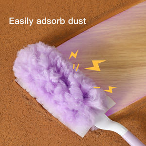 Dépoussiéreur à long manche avec recharges électrostatiques pour meubles et voitures, élimination facile de la poussière, facile à nettoyer - Product Image 5