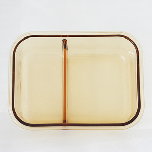 Contenants alimentaires en verre borosilicate pour bébé, petits, résistants à la chaleur, compatibles micro-ondes, anti-fuite, empilables, carrés, sans BPA, écologiques, deux pièces - Product Image 2