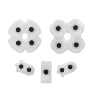 Pièces de rechange pour manette PS4, jeu de touches en Silicone conducteur pour PS4 JDM 030