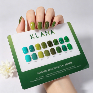 KLANA UV Gel Free Sample 128 Colors <b>Nail</b> Polish Kit Soak Off LED UV <b>Nail</b> Gel Polish <b>Set</b> Custom Logo - Product Image 1