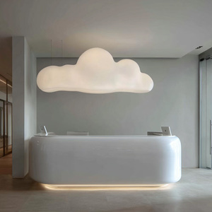 Mostrador de Recepción con Textura de Piedra Orgánica y Diseño Escultural Fluido para Interiores Comerciales Modernos, Hoteles Boutique y Oficinas - Product Image 6