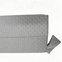 Protections de lit pour tout-petits, coussins longs pour le sommeil des tout-petits avec base antidérapante, housse lavable en machine