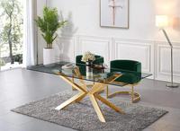 Fauteuil d'appoint moderne en velours noir avec base en forme de C dorée polie pour salon