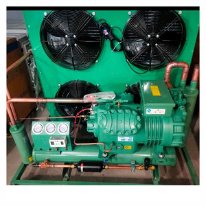 Lage Falen Koeling Luchtgekoelde 5HP Semi-Hermetische <span class=keywords><strong>Compressor</strong></span> Condenserende Eenheid Voor Koude Kamer