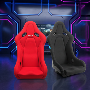 Siège de voiture sport complet en tissu FRP Fantom, marque privée SSCUS, OEM ODM, avec support ergonomique pour le conducteur - Product Image 1