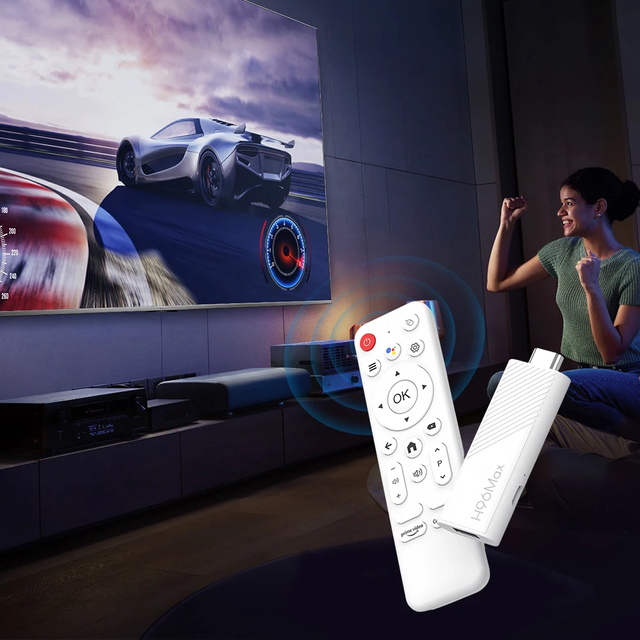 H96 MAX 4K Smart Fire TV Stick Set-Top Box Android 14 ATV H313 Dual Wifi BT Quad Core Processor 2GB/8GB RAM 16GB Storage