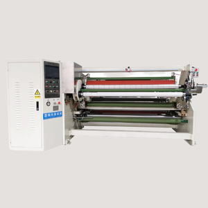 Бесшумный дизайн звукоизоляционный шумоподавляющий маскирующий бумажный двухсторонний скотч LGFJ-801 одновальной перемоточной машины LINGGANG - Product Image 1