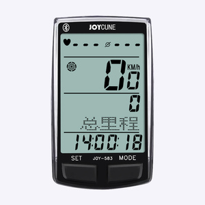 Chronomètre multifonction pour vélo, grand écran rétroéclairé, <span class=keywords><strong>compteur</strong></span> de vitesse de vélo multilingue - Product Image 4