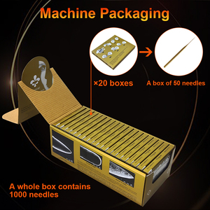 Agujas Desechables para Depilación por Electrólisis Permanente, Eliminación del Vello por Electrólisis, 100, 1000, 10000 Unidades - Product Image 3