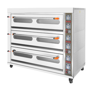 Forno a Gas a Tre Piani 3*9 con Display Digitale e Controllo della Temperatura per Attività di Produzione Alimentare - Product Image 4