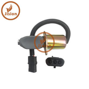 Pièces de machines de construction, solénoïde d'arrêt 24V pour excavatrice 3931196 - Product Image 3