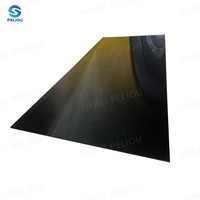 Plaque Uhmwpe colorée en plastique solide 10mm 15mm 20mm Panneau en polyéthylène 100mm Feuille Uhmw Pe
