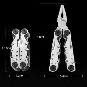 Kit d'outils multifonctionnels à pince <span class=keywords><strong>de</strong></span> poche très vendu, pince pliante multifonctionnelle en acier inoxydable, coupe-fil - Product Image 4