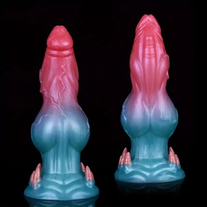 Dog Knot Massager NNSX Silicone Dog Knot Massager <b>Large</b> Suction <b>Cup</b> Base Soft and Durable Adult Toy for Men and Women - Product Image 2