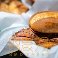 Papier ciré de catégorie comestible de papier sulfurisé de papier de soie de boulangerie interplié