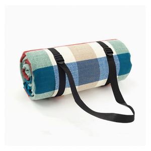 Hot Sale <b>Roll</b> <b>up</b> Acrylic <b>Mattress</b> Picnic Blanket Factory Supply Waterproof Foldable Compact Lightweight Outdoor Beach <b>Camping</b> - Product Image 2