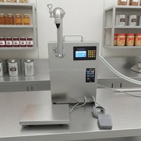 Machine de remplissage semi-automatique à commande numérique MAGFILL pour pots, sachets souples, haute précision, pour miel, huile, gel, verre, cacahuètes