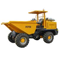 Chargeur articulé chinois de mine du diesel 4WD 2ton 5ton Béton Dumper Truck Bucket Attachment Farm Industries 3ton évalué 1ton