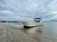 Bateau de pêche d'atterrissage en Aluminium, 2022, nouveau, bateau à Cargo, plateau en V de 10m, à vendre