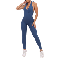 2024 nouveau Leggings de Yoga taille haute pour femmes TB Leggins dos v coupe combinaison Push-up V dos body sport body et combinaisons