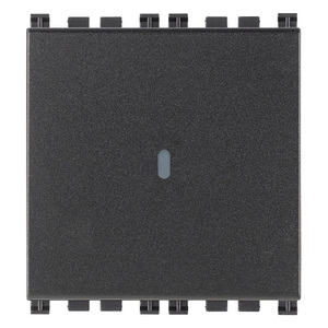 Interrupteur mural gris 1P 16AX Axial 2M pour onduleur 5.1x4.8x5.3cm - Product Image 1