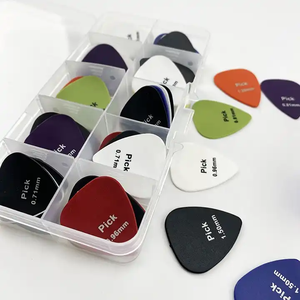 Plettri per Chitarra in ABS Colorati con Logo Personalizzato, Spessore 0.58/0.71/0.81/0.96/1.20/1.50mm - Product Image 3