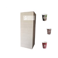 Feuilles de papier kraft en pâte de bois vierge enduites de PE, biodégradables, imperméables, de qualité alimentaire, pour gobelets en papier recyclables personnalisables, impression offset