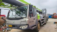 Grue mobile sur camion Zoomlion d'occasion de 50 tonnes avec flèche télescopique, modèle 2020, moteur Weichai, équipement de levage chinois