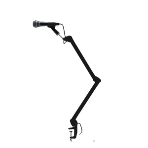 Soporte de Micrófono OEM con Brazo Articulado Ajustable en Altura, Soporte de Micrófono de Escritorio Tipo Tijera, Soporte de Micrófono Metálico - Product Image 1