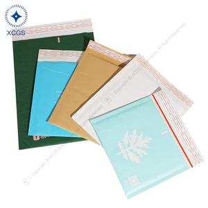 Solución no tóxica segura personalizable 2 Mil Biodegradable Kraft Bubble Mailer para envío internacional para mensajeros minoristas - Product Image 5