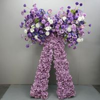 Nouvelle Décoration Romantique Haut de Gamme pour Mariage : Rose Florale Papillon en Plastique DIY pour Photos et Check-in – Tendance Internet