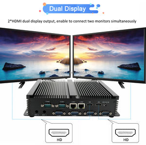 Mini PC industrial sin ventilador Dual LAN <span class=keywords><strong>6</strong></span> * COM RS232 RS485 4G LTE Core I5 4200U I7 4500U HD 8xUSB Win10 Linux Mini computadora resistente - Product Image 6