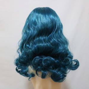 Ensemble de perruques à <span class=keywords><strong>barbe</strong></span> Père Noël bleu blanc et gris Halloween Party WGDG-003 - Product Image 5