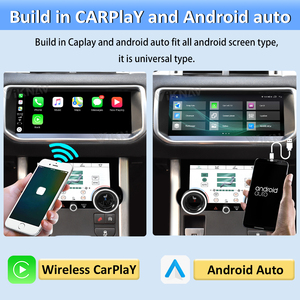 Autoradio à écran tactile complet pour <span class=keywords><strong>Land</strong></span> Range <span class=keywords><strong>Rover</strong></span> <span class=keywords><strong>Evoque</strong></span> L551 L538 2013-2017 mise à niveau <span class=keywords><strong>carplay</strong></span> sans fil et unité centrale automatique android - Product Image 3