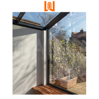 Rotura térmica Tamaño personalizado Aluminio Ventana fija Residentioal Insonorizadas Ventanas grandes de vidrio fijo