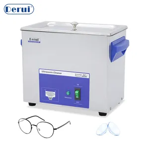 2.2L stainless steel ultrasonic glasses cleaning machine eyeglasses ultrasonic washing unit