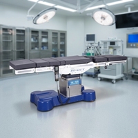 Table d'opération chirurgicale électrohydraulique HE-608-T avec écran LCD, mémoire de position, compatible bras en C orthopédique, pour hôpital