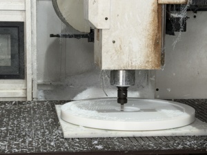 Pièces usinées CNC HANSA en UHMWPE de qualité alimentaire, roue d'entraînement en UHMWPE anti-corrosion pour équipement de congélation de transformation alimentaire - Product Image 3