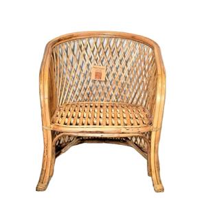 Silla Infantil de Ratán Premium Hecha a Mano con Materiales Naturales Ecológicos, Muebles Infantiles de Mimbre Estilo Boho - Product Image 1