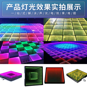 Jiechuang Abyss Tile <b>Lights</b> High Transmittance Tempered Glass Stage Floor <b>LED</b> <b>Light</b> For Bar Club Wedding Party - Product Image 3