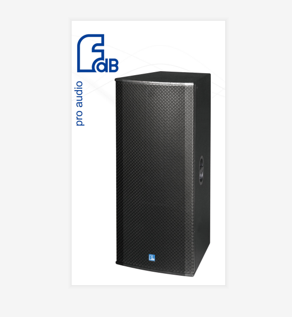 Dual 15'' 3-way Full Range Speaker S2154