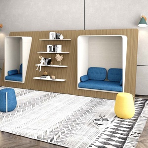 Office Public Area Modular Sectional Combination Waiting <b>Single</b> <b>Sofa</b> Office <b>Sofa</b> Leisure Seating - Product Image 4