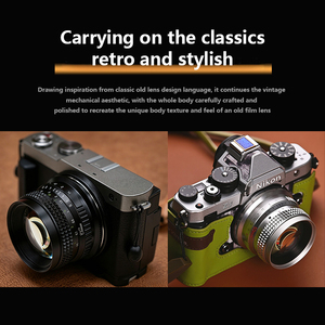Cheecar 50mm F1.4 Full <b>Frame</b> Portrait Lens, <b>Large</b> Aperture Prime Lens Fit E RF Z L Mount Cameras - Product Image 3