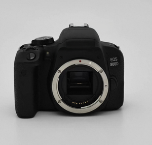 Boîtier d'appareil photo reflex numérique 800D noir, capteur plein format 24,2 MP, autofocus, modèle professionnel pour la photographie - Product Image 1
