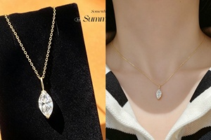จี้เพชรแล็บโกรว์ 1 กะรัต D VVS ทองคำแท้ 18K คุณภาพระดับเฮียร์ลูม ยี่ห้อซินฟลาย รุ่นคัสตอม AU750 ของขวัญเครื่องประดับชั้นดี พร้อมใบรับรอง IGI+NGTC - Product Image 5