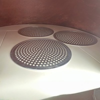 Four à bois polyvalent pour pizza, installation en extérieur et en intérieur, avec option de carrelage