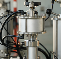 Machine de remplissage semi-automatique multi-liquides de type valve pour aérosols, machine de nettoyage de liquides en aérosol