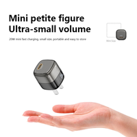 Adaptateur secteur USB C PD 20W WISESIR, prise EU, type C 3.0, charge rapide, chargeur GAN, adaptateur universel pour téléphone portable